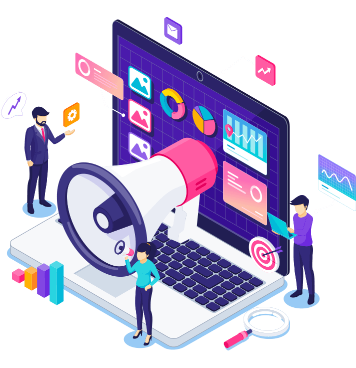 Illustration of mobile data and payments on Pentdata